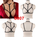 Pentagram Harness For Women Cheapest Garter Belt Erotic Goth Accessories Bondage Cupless Bra Festival Clothes Rave Sexy Lingerie