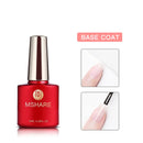 MSHARE 10ml Milky White Builder Nail Extension Gel Self leveling Nails Quick Building Clear Pink Nail Tips UV Led Gel Soak Off