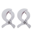 2pc/lot Baby Colorful Car Seat Accessories Plastic Pushchair Toy Clip Pram Stroller Peg To Hook Cover Blanket Mosquito Net Clips