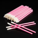 50Pcs Disposable Lip Brush Eyelash Brushes Crystal Lashes Micro Brushes Eyelash Extension Applicator Cleaner Beauty Makeup Tools