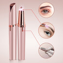Women Electric Eyebrow Trimmer Security Hair Removal Eye Brow Epilator Mini Shaper Shaver Painless Razor Facial Hair Remover