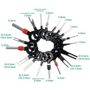 11/18/36/41pcs Car Terminal Removal Tool Wire Plug Connector Extractor Puller Release Pin Extractor Kit For Car Plug Repair Tool