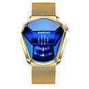 New Arrival Watch Men Waterproof Creative Wrist Watch For Male Clock Men Watch Relgio Masculino Gold Stainless Steel Wristwatch