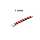 Good Quality 2s 3s 4s 5s 6s LiPo Battery Balance Charger Plug Line/Wire/Connector 22AWG 100mm JST-XH Balancer Cable 5 Pieces/Lot