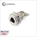 DC099 5.5 mm x 2.1mm DC Power Jack Socket Female Panel Mount Connector metal 5.5*2.1 5.5*2.5