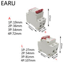 DC 1000V 1P 2P 3P 4P Solar Mini Circuit Breaker Overload Protection Switch6A~63A/80A 100A 125A MCB for Photovoltaic PV System