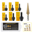 Hand Rivet Nut Gun Head nuts Rivet nut tool Manual Riveter Rivnut Tool Accessory for Nuts M3 M4 M5 M6 M8 M10 Simple installation