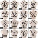 Pentagram Harness For Women Cheapest Garter Belt Erotic Goth Accessories Bondage Cupless Bra Festival Clothes Rave Sexy Lingerie