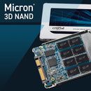Crucial MX500 250GB 500GB 1000GB 2000GB 3D NAND SATA3 2.5-Inch Internal SSD Internal Solid State Drive 5 years Warranty