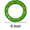 1pcs Magnetic DIY building blocks parts construction toys for toddlers Designer magnetic toys Magnet model building toys