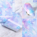 1 Roll Pink Gold Sliver Nail Foils Sparkly Sky Glitter Nail Art Transfer Stickers Slider Paper Nail Art Manicures Decoration New