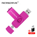 High Speed USB Flash Drive OTG Pen Drive 128gb 64gb Usb Stick 32gb type-c Pendrive Flash Disk for Android SmartPhone/PC