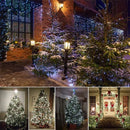 Solar Garden Festoon String Lights Outdoor Waterproof Street Fairy Garland New Year Party Christmas Backyards Decoration Lamp
