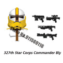 DISNEY ARC Clone Troopers Building Blocks LUKE Skywalker Mandalorians Boba Fett Palpatine Yoda R2D2 Bricks Action Figures Toys