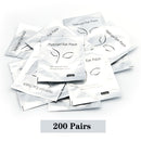 200/400Pairs Hydrogel Patches Eyelash Extension Patch Eyelashes Patch Lash Extension Supplies Under Eye Patches Eye Pads Patch