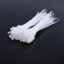 Self-locking plastic nylon cable tie 100 pieces white 5x300 cable tie fastening ring 3x200 industrial cable tie cable tie set