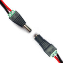 Male Female DC Connector 2.1mm*2.5mm Power Jack Adapter Plug For LED Strip Light CCTV Router Camera Home Applicance