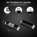 For iphone Lightning ios OTG flash drive memory stick type c pendrive type-c USB Flash Drive 16GB 32GB 64GB pen drive usb3.0