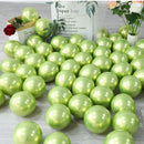 10Pcs 20pcs 5inch Gold Silver Purple Green Blue Metal Balloon Wedding Balloons Happy Birthday Latex Metal Chrome Ballon Decor