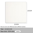 32*32 50*50 Dots Classic Base Plates Blocks DIY Small Size City Road Bricks Baseplates Construction Building Toys For Kids Gifts