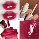 Cute Mirror Lipstick Makeup Matte Texture Waterproof Long Lasting Sweat Resistant Rich Color Silky Lip Glaze Lip Tint Maquillaje
