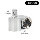 1/4" 3/8" 1/2" Ratchet Wrench Adapter Chrome Vanadium Steel Sleeve Adapter Drive Socket Converter Wrench-sleeve Joint Converter