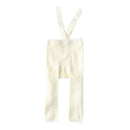 Infant Baby Girl Boy Suspender Leggings High Waist High Elasticity Solid Simple Style Spring Clothing Accessories Stockings 1-2Y