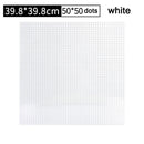 32*32 50*50 Dots Classic Base Plates Blocks DIY Small Size City Road Bricks Baseplates Construction Building Toys For Kids Gifts