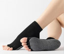 Yoga Socks for Women Non-Slip Grips &amp; Straps, Bandage Cotton Sock, Ideal for Pilates Pure Barre Ballet Dance Barefoot Workout