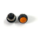 7Pcs PBS-33b 2Pin Mini Switch 12mm 12V 1A Waterproof momentary Push button Switch since the reset Non-locking