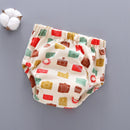 Hot 6 Layer Waterproof Reusable Cotton Baby Training Pants Infant Short Underwear Cloth Baby Diaper Nappies Panties for Children