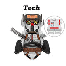 DISNEY ARC Clone Troopers Building Blocks LUKE Skywalker Mandalorians Boba Fett Palpatine Yoda R2D2 Bricks Action Figures Toys