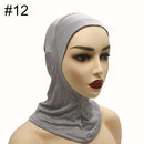 Under Scarf Hijab Cap Muslim Women Veil Turban For Women Muslim Fashion Islam Inner Cap Hijab Jersey Underscaf Caps Hat Ladies