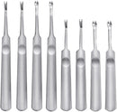 Leather Hole Punches 1+2+4+6 Prong DIY Diamond Lacing Stitching Chisel Set U/V Shaped Groover Leather Edge Beveler Skiving Tools