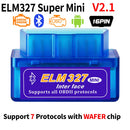 New ELM327 V1.5 OBD2 Scanner PIC18F25K80 Bluetooth/Wifi ELM 327 OBD Car Diagnostic Tool For Android /IOS OBDII Mini Code Reader