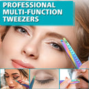 1Pcs Eyebrows Tweezers Trimmer Professional Beard Eyelash Brow Hair Removal Plucker For Face Makeup Tool Man Or Women&