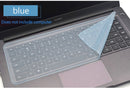 Universal Laptop Cover Keyboard Skin Dustproof Waterproof Soft Silicone Protector Generic for Macbook 12-14 inch and 15-17 inch