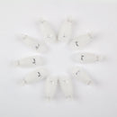 10 Pcs Plastic Nail Clip Nail Art Gel Polish Remover Soak Off Cleaner Cap Clip 8 Colours