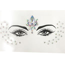 3D Sexy face tattoo stickers Temporary tattoos glitter fake tattoo rhinestones for woman Party face Jewels tatoo
