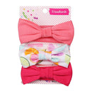 3Pcs/set Baby Headband Floral Solid Color Dot Printed Pink Bows Newborn Baby Girl Headband Hair Accessories Girls Turban