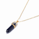 IPARAM Fashion Trend Crystals Necklace Bohemian Hexagon Opal Pendant Necklace Female Hexagon Crystal Necklace Gift 2021 NEW