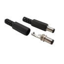 5.5mm x 2.1mm 5.5x2.1 DC Power Supply Plug Connector + Female Metal Panel Mount Socket Jack Plug DC Connectors Terminal Adapter