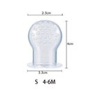 Newborn Pacifier Food Nibble Baby Pacifiers Feeder Kids Fruit Pacifier Feeding Safe Kids Training Nipple Teat Pacifier Bottles