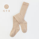 0 to 5 Years Baby Tights Autumn Winter Solid Color Soft Knitted Warm Newborn Toddler Tight Boy Girl Pantyhose Kids Girls Clothes