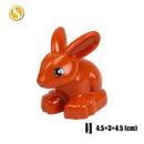 Original Big Size Assemble Building Blocks Accessory Toys For Children Compatible Big Size Animals Sets Zoo Bricks Baby Gifts