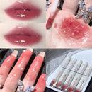 Cute Mirror Lipstick Makeup Matte Texture Waterproof Long Lasting Sweat Resistant Rich Color Silky Lip Glaze Lip Tint Maquillaje