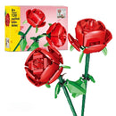 Fomantic Flower 10289 Bird of Paradise Bouquet Rose Building Block Bricks Toy DIY Potted Illustration Holiday Girlfriend Gift