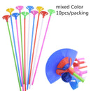 Tubes Balloons Base Holder Column Stand Confetti Latex Foil Balloon Accessories Kids Birthday Baby Shower Party Decora Supplies