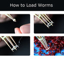 Lures Portable Fishing Tool Angleworm Lure Load Maggots Carp Baits Clip Lure Bander Bloodworm Clip Pellet Plier