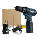 16.8V Wireless Impact Electric Cordless Screwdriver Power Tool 36NM Torque New Electric Drill Drilling Machine Mini Hand Drill